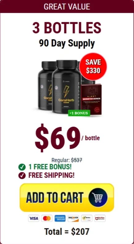 Buy Garaherb 3 Bottle